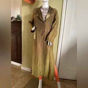 Chic Olive Women's Trench Coat